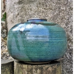 Mystery Studio Pottery | Green Vase , Art Ceramics UK.