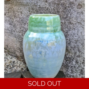 Tie-Dye Sylvac Pottery Vase,..