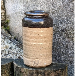 Edgefield Studio Pottery Bottle Vase, British Made Ceramics