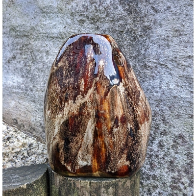 John Warren Pottery Vase, The Cobb Pottery, Devon UK.