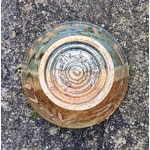 Studio Pottery Game Dice Cup With Written Motto "Roll Them Dice".