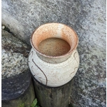 Mystery Studio Pottery Slipware Vase, Handmade Ceramics UK.