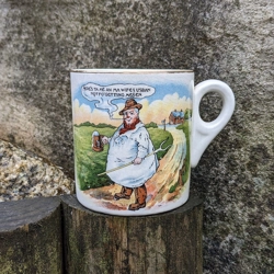 Lord Nelson | Pottery Mug -Tykes Motto - [Elijah..