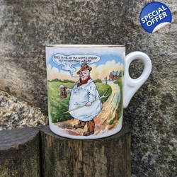 Lord Nelson | Pottery Mug -Tykes Motto - [Elijah..