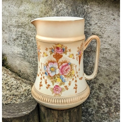 Crown Devon | Pottery Jug - Fielding's - Spring Pattern [1..
