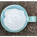 Mystery Studio Pottery Teacup, Coffee Mug, British Handmade Ceramics.