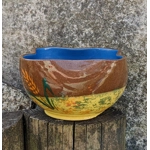 Torquay Pottery Sugar Bowl, Royal Watcombe Potteries Devon UK. COPY