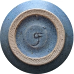 Graham Fern Pottery Bowl, Porthleven Cornwall UK.