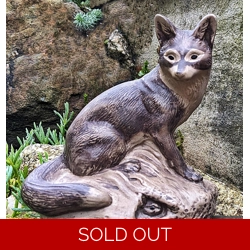 Poole Pottery Fox Figurine - Barbara Linley-Adams