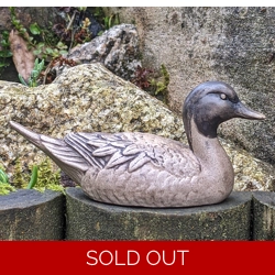 Poole Pottery Duck Figurine - Barbara Linley-Adams
