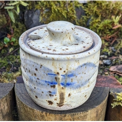 Studio Pottery | Mustard Pot - Mystery Ceramics UK