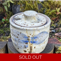 Studio Pottery | Mustard Pot - Mystery Ceramics UK