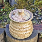 Robert Tinnyunt | Pottery Mustard Pot - Kingsteignton, Devon.