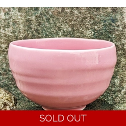 Studio Pottery | Pink Chawan Tea Bowl - Mystery Ceramic Cu..