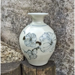 John Davidson | Studio Pottery - Celadon Vase - New Mills Pottery Truro - Cornwall UK.