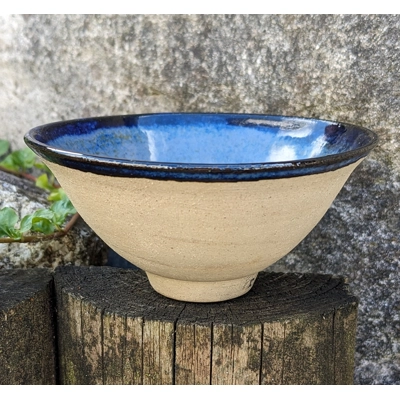 Blue Pottery Tea Bowl | Mystery Studio Ceramics - UK