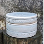 Debbie Prosser | Cornish Studio Pottery Celadon Lidded Pot