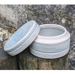 Debbie Prosser | Cornish Studio Pottery Celadon Lidded Pot