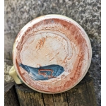 Mystery | Yellow Pottery Milk Jug - Seaside Scallop Shell Decoration