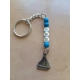 Dad Keychain with Bronze Effect Boat Charm
