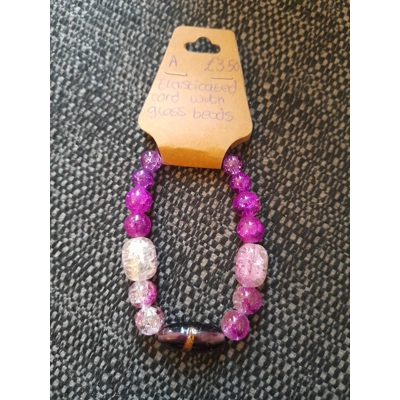 Multi purple shade bracelet