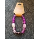 Multi purple shade bracelet