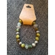 Shades of green bracelet