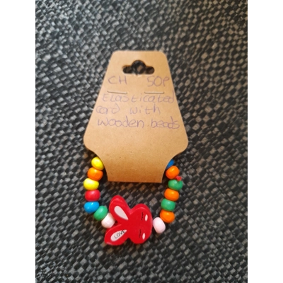 Childrens bunny bracelet