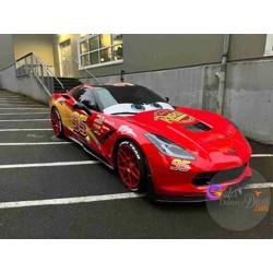 Lightning Mc Queen Eyes Only | Car racing Sticker