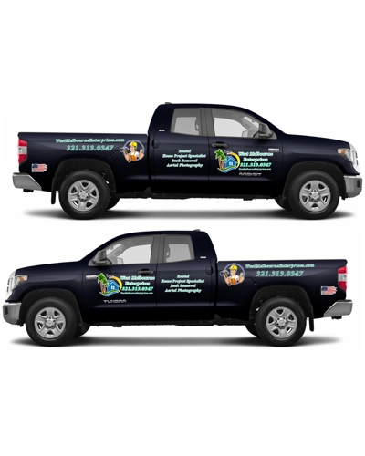 Wrap Vinyl Graphic Truck Side -Business decal-Adhesive business decal-Business Advertising decal- Truck business graphic-Truck partial wrap Wrap Vinyl Graphic Truck Side -Business decal-Adhesive business decal-Business Advertising decal- Truck business graphic-Truck partial wrap