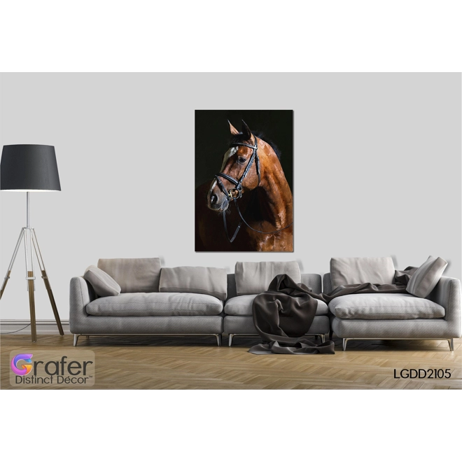 Additional Image for Horse oil paint, Horse Giclee Print, Horse canvas, High Resolution Horse Print, Animal Canvas Print,