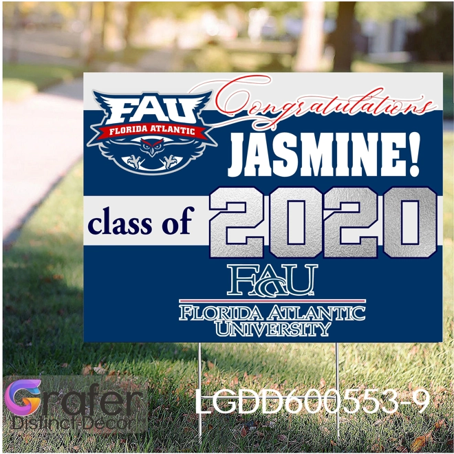 Additional Image for 2023 College Graduation Sign, Graduation Yard Sign, High School gRAD, Florida gRAD Sign, High School