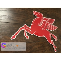 Antique Mobil Pegasus Sign, ..