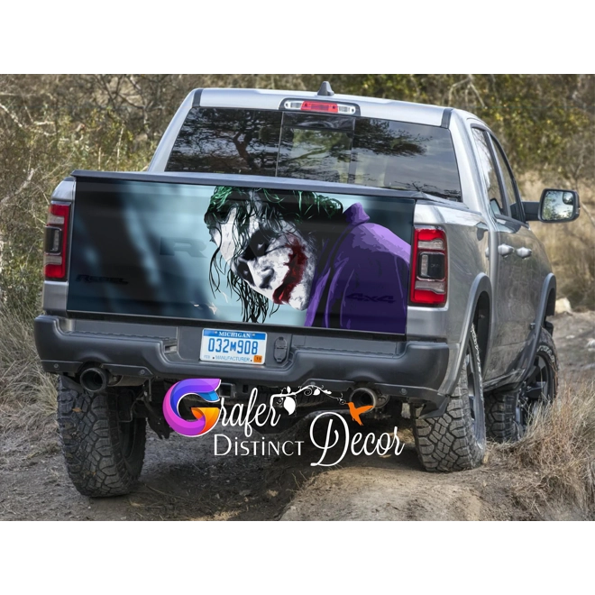 Additional Image for Pickup truck Tailgate Decal, Tailgate Decal, Truck tailgate wrap, Gift For Husband, Gift For Him, Tr
