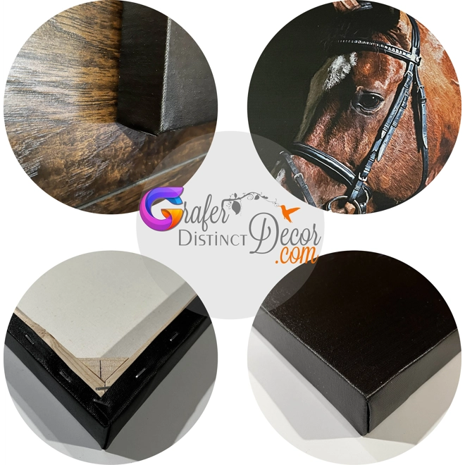 Additional Image for Horse oil paint, Horse Giclee Print, Horse canvas, High Resolution Horse Print, Animal Canvas Print,