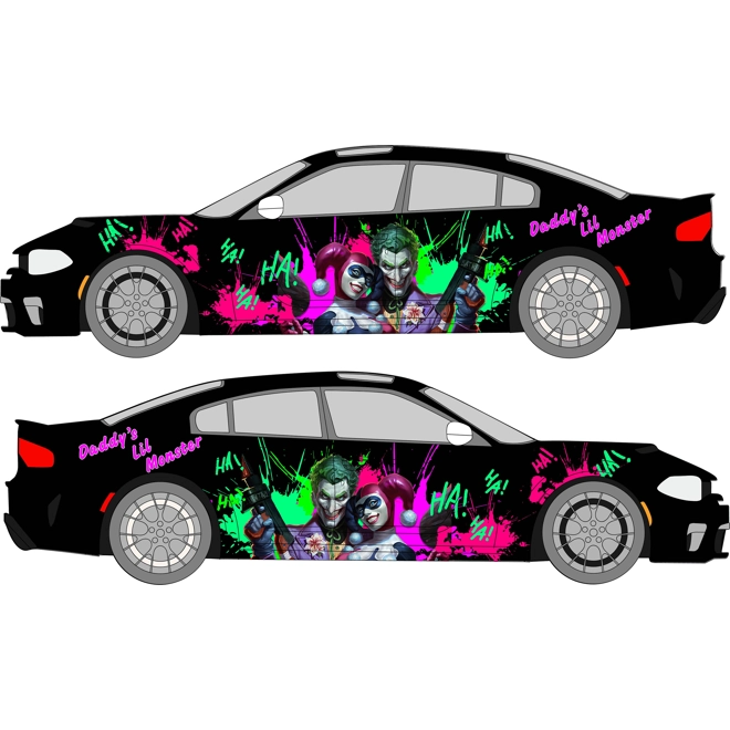 product Image for Custom Partial Wrap, Wrap Sticker, Vinyl Decal Graphic, Custom  vehicle wrap design, Vehicle wrap