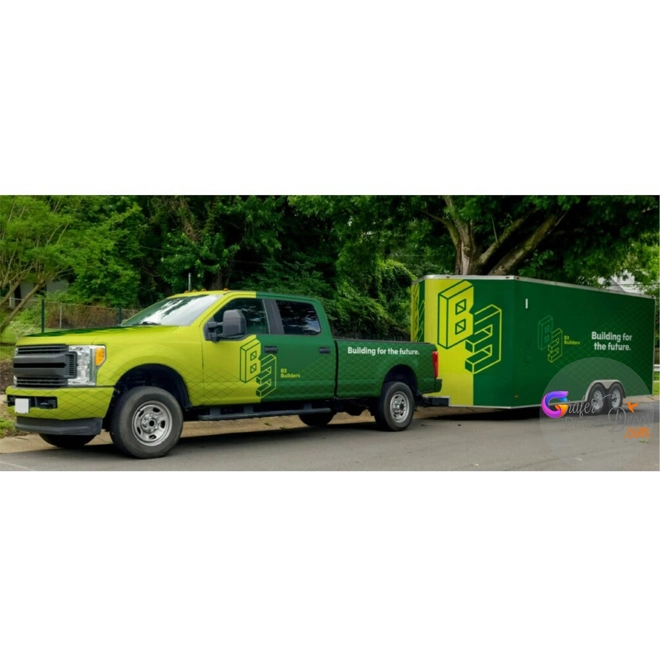Additional Image for Private Listing - Enclosed trailer wrap, moving billboard, Trailer Lettering, car wrap near me, car