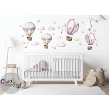 Hot air balloon Wall de..