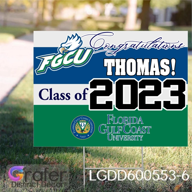 Additional Image for 2023 College Graduation Sign, Graduation Yard Sign, High School gRAD, Florida gRAD Sign, High School