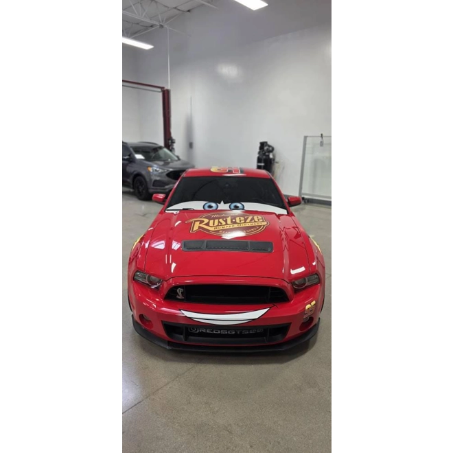 Additional Image for Lightning McQueen Decals, Wrap Vinyl Graphics, Jackson Storm Decal, Business Advertising decal,