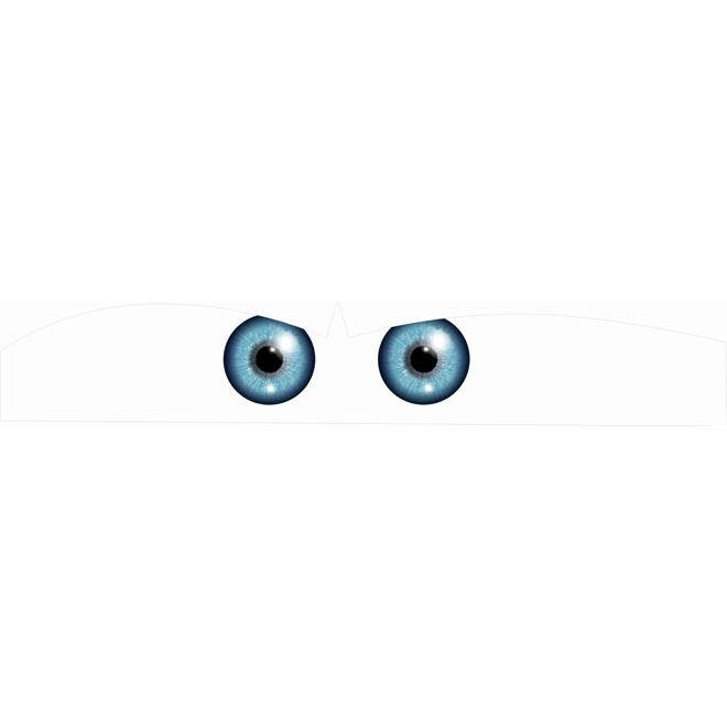 Additional Image for Lightning Mc Queen Eyes Only | Car racing Sticker