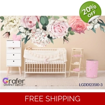 Peonies Blooms decal , ..