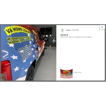 Enclosed trailer wrap, movin..
