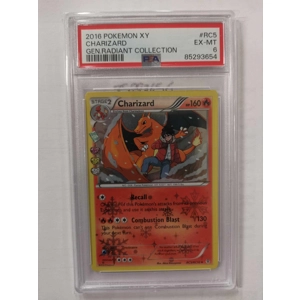 Pokémon X & Y Generations Radiant Collection Graded Charizard -EX-MT 6- AceGrading [In-Store Only]