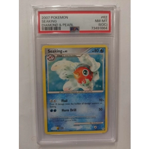 Pokémon Diamond & Pearl Graded Seaking - NM-MT 8(OC) - PSA [In-Store Only]