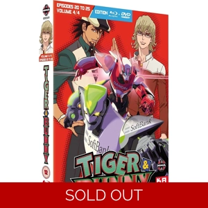Tiger & Bunny Volume 4 Blu-Ray