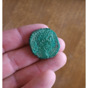 Ancient Roman Coin COMMODUS Æ Sestertius