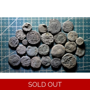 Lot of 20+ ANCIENT ROMAN Coins. Lower quality