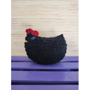 BeriNut Clucky Stuffie (Black)