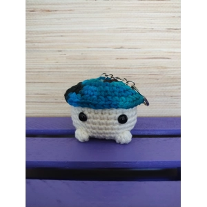 BeriNut Mushie Keychain (Mixed Blue)